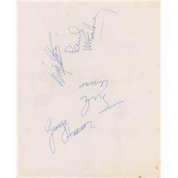 Beatles Signed Photograph