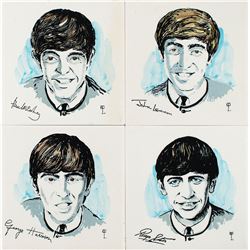 Beatles 1964 Dorincourt Ceramic Tiles