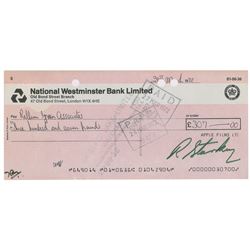 Ringo Starr Signed Check