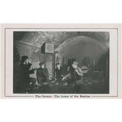 Beatles 1963 Cavern Club Promotional Card
