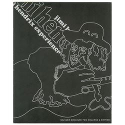 Jimi Hendrix Experience 1969 Royal Albert Hall Program
