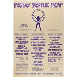 New York Pop Festival 1970 Poster