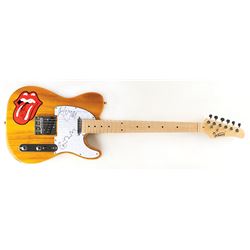 Rolling Stones Signed Guitar: Jagger, Woods, and Watts