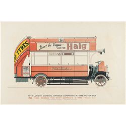 The Who 1968 'Magic Bus' Promotional Print