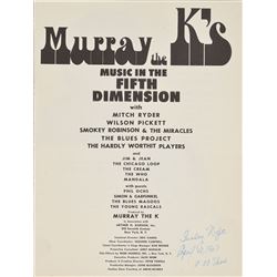 Murray the K 1967 Program: The Who and Cream