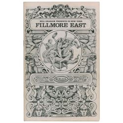 The Who and Chuck Berry Fillmore East Program