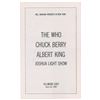 Image 2 : The Who and Chuck Berry Fillmore East Program