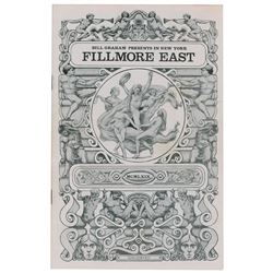The Who Six Nights of 'Tommy' Fillmore East Program