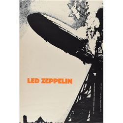 Led Zeppelin Debut Album Poster