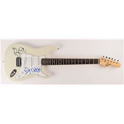 Roger Waters and Nick Mason Signed Guitar