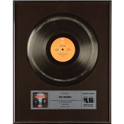 Boston: Sib Hashian's Platinum CRIA Award for 'Boston'