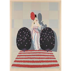 Boston: Sib Hashian's 'Lafayette' Serigraph by Erte