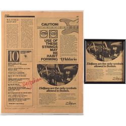 Boston: Sib Hashian's Zildjian Cymbal Ads