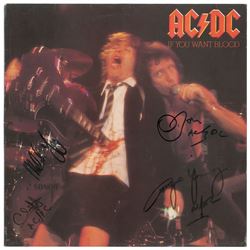AC/DC Signed Album