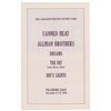 Image 2 : Allman Brothers and Canned Heat Fillmore East Program