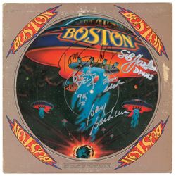 Boston Signed Picture Disc