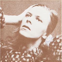 David Bowie Signed Hunky Dory Promotional Album Flat