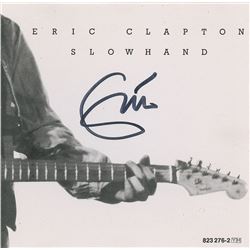 Eric Clapton Signed CD Booklet