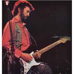 Eric Clapton Signed Photograph