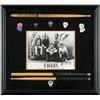 Image 1 : The Eagles Signed Photograph and Stage-Used Drum Sticks