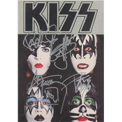 KISS Signed Tour Program