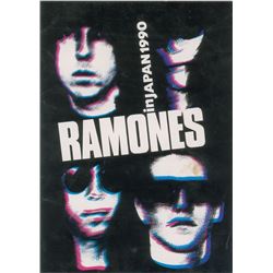 Ramones 1990 Japan Tour Book