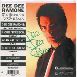 Dee Dee Ramone Signed 45 RPM Record