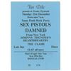 Image 1 : The Sex Pistols and The Clash 1976 Concert Ticket