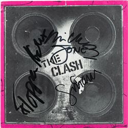 The Clash Signed 45 RPM Sleeve