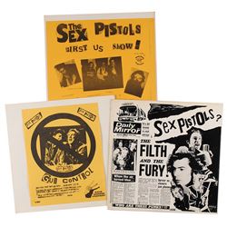 Sex Pistols Group of (3) Bootleg Albums
