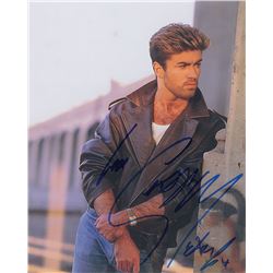 George Michael Signed Photograph