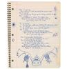 Image 4 : Prince's Handwritten Lyrics and Sketch Notebook