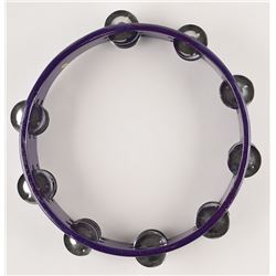 Prince's Personally-Owned and -Used Purple Tambourine