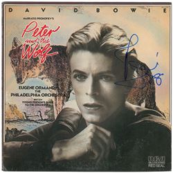 David Bowie Signed Album