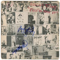 Mick Jagger and Keith Richards Signed Album