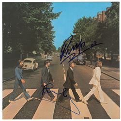 Paul McCartney and Ringo Starr Signed Album