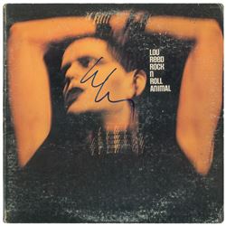 Lou Reed Signed Album