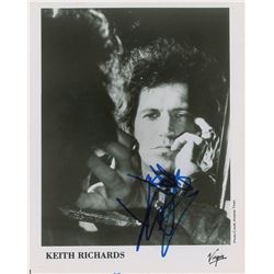 Keith Richards Signed Photograph