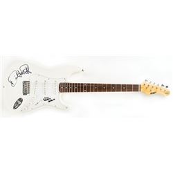 Eddie Van Halen and David Lee Roth Signed Guitar