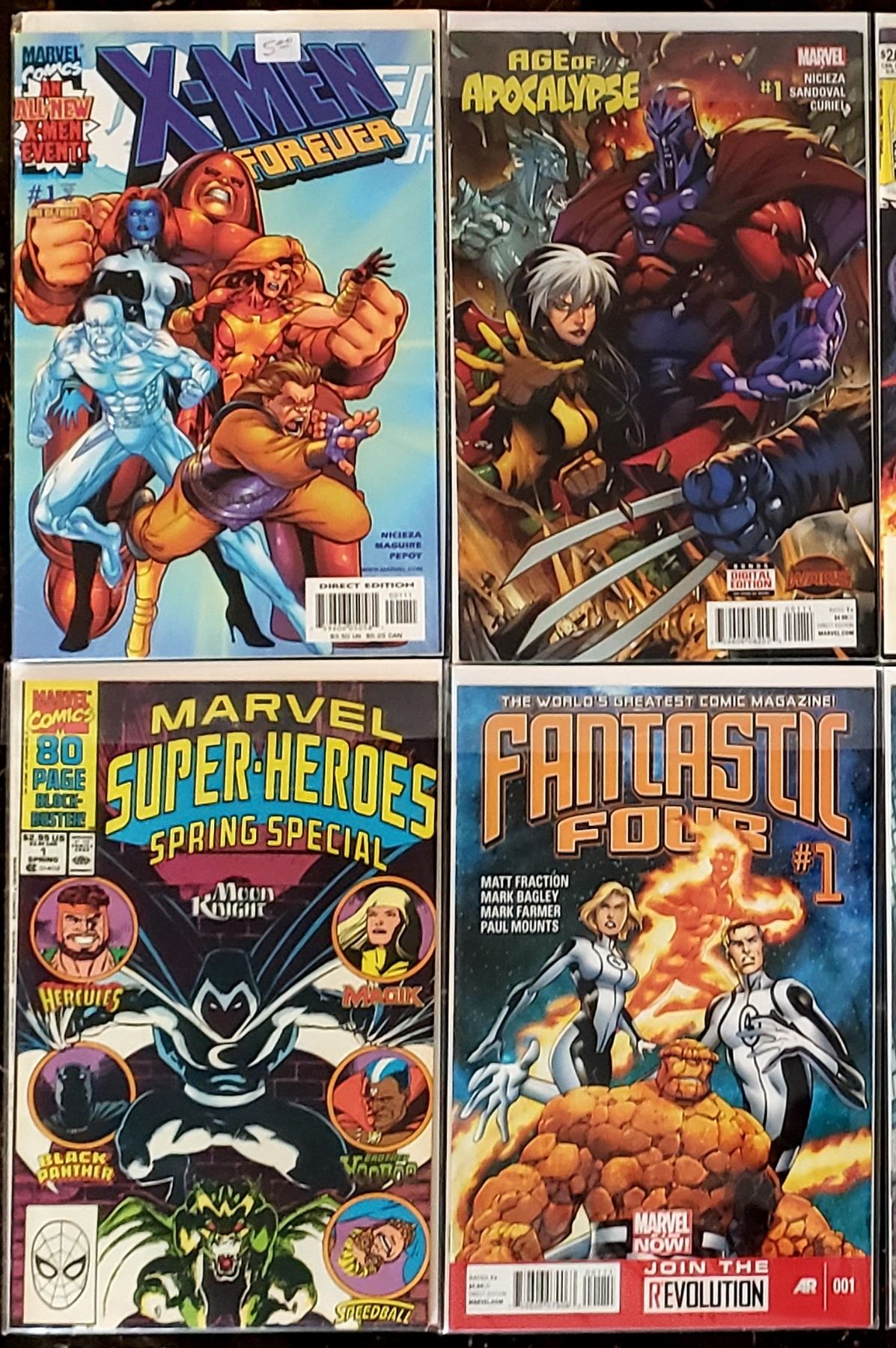 Lot of 10 Marvel Comics 1st Issue