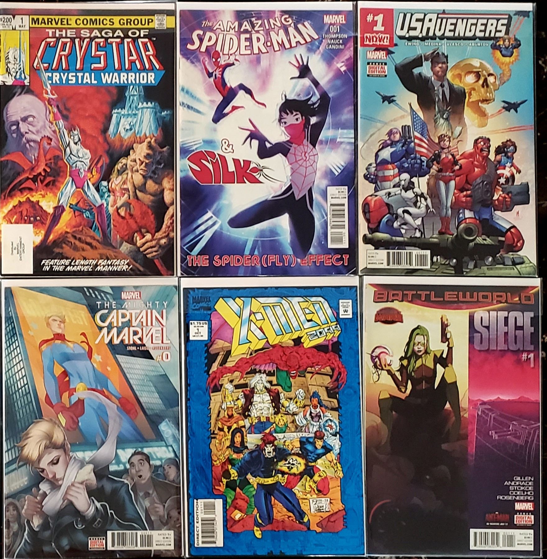 Lot of 10 Marvel Comics 1st Issue