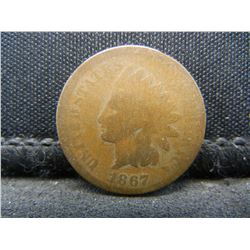 1867 Indian Cent Key Date