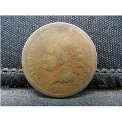 1875  Indian Cent Better Date