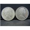 Image 2 : 1965+66 Silver Canadian Dollars