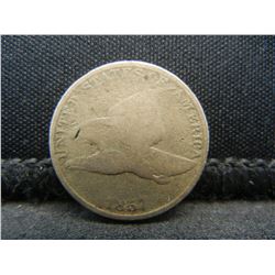 1857 Flyimg Eagle Cent