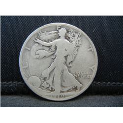 1919 S Walking Liberty Half Dollar Semi Key