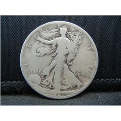 1921 S Walking Liberty Half Dollar Key Date