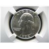 Image 2 : 1964 Silver Washington Quarter NGC MS66