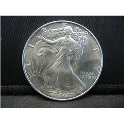 1986 Amercian Silver Eagle First Year