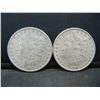 Image 1 : 1885+88 Morgan Dollars